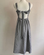 Dali Check Dress