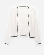 Wave Knit Cardigan Set