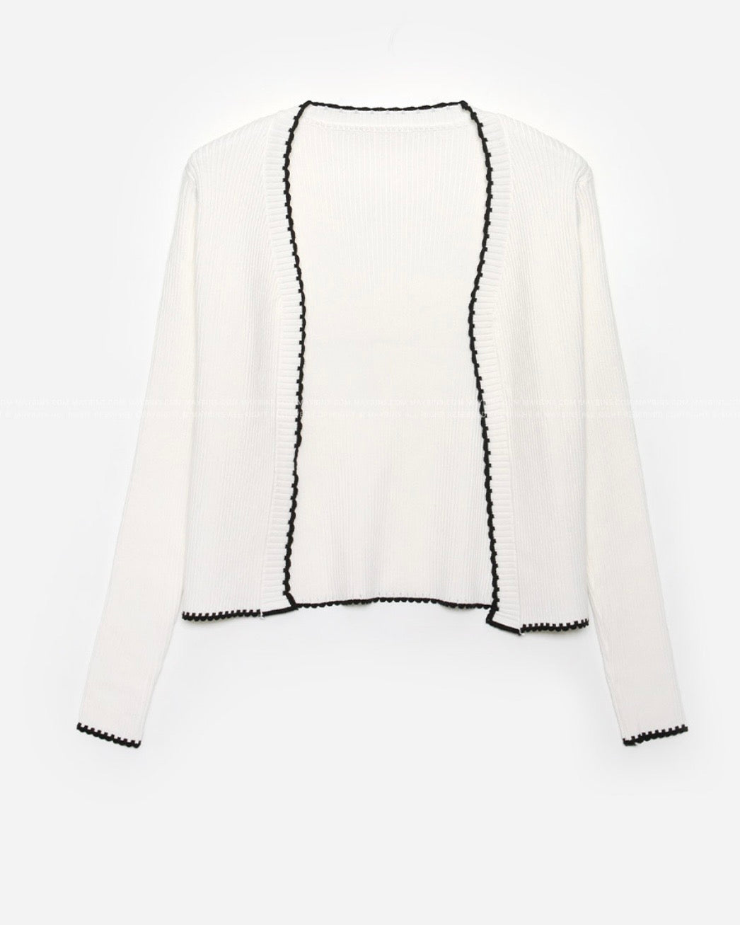 Wave Knit Cardigan Set