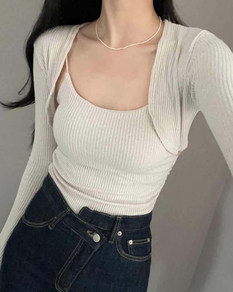 Bolero Padded Camisole Set
