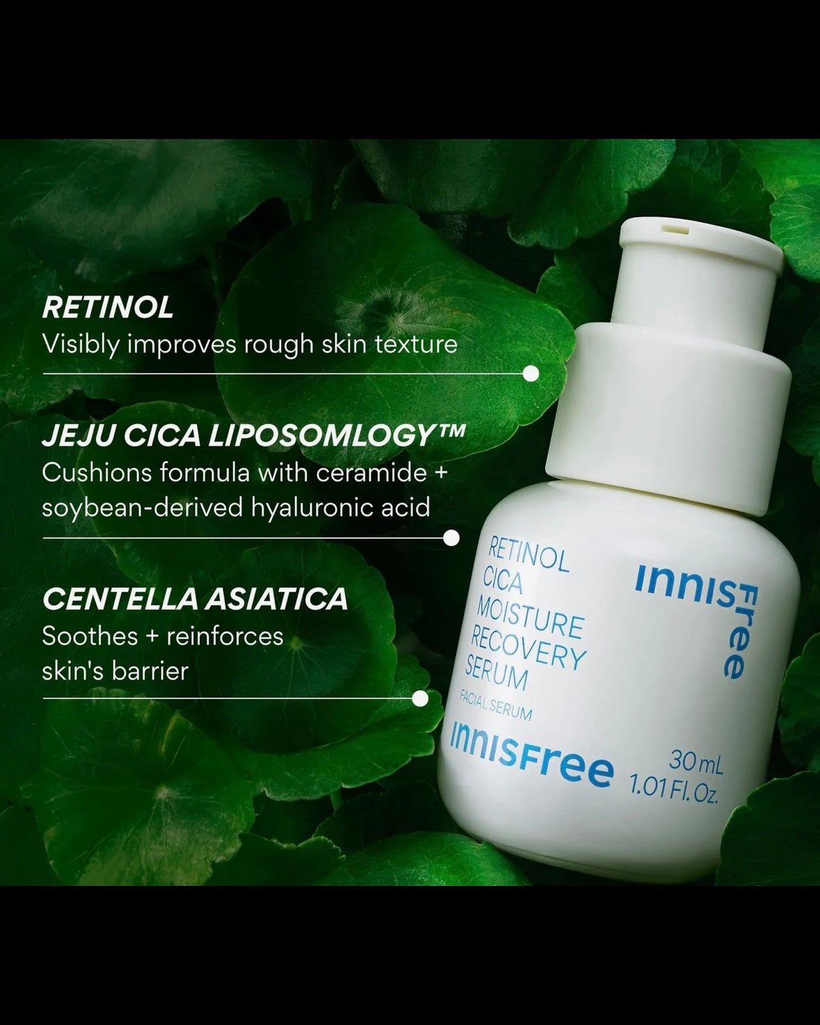 [ INNISFREE ] Retinol Cica Repair Ampoule 30mL Special Set (+25mL+PDRN 5mL)