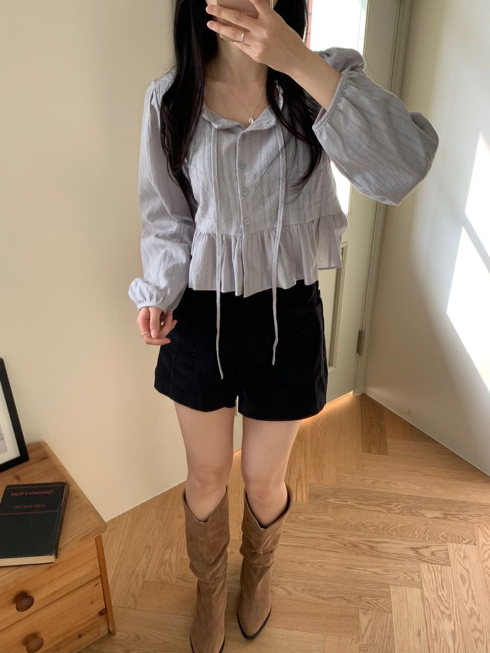 Evita Frill Blouse
