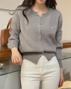Daily Metal Charm Cardigan