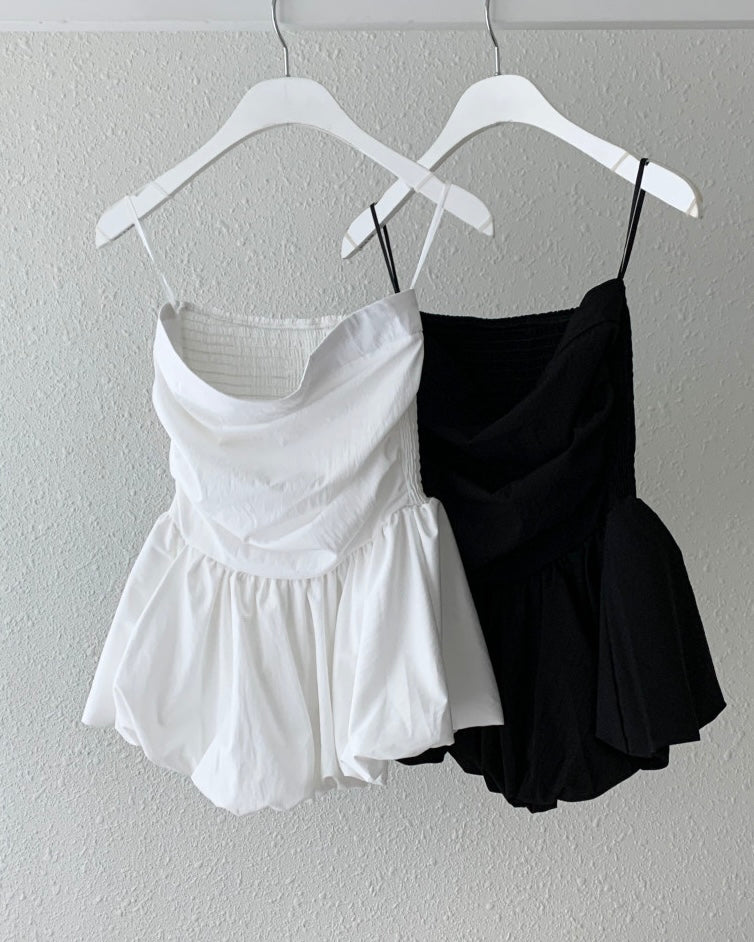 Pumpkin Banding Tube Top