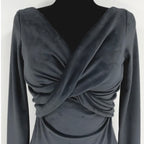 Velvet Twist Long Sleeve