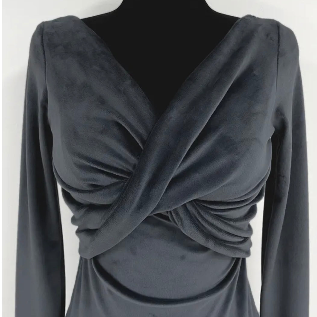 Velvet Twist Long Sleeve