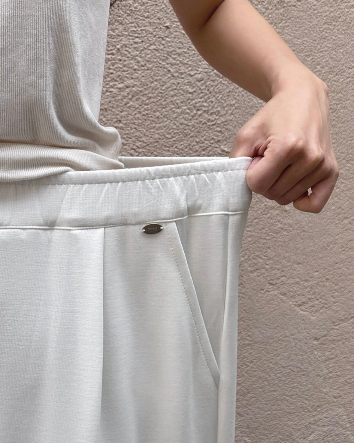 Any Pintuck Track Pants