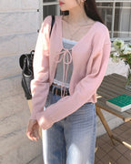 Bonbon Ribbon Cardigan