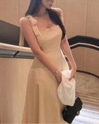 One Ribbon Long Dress