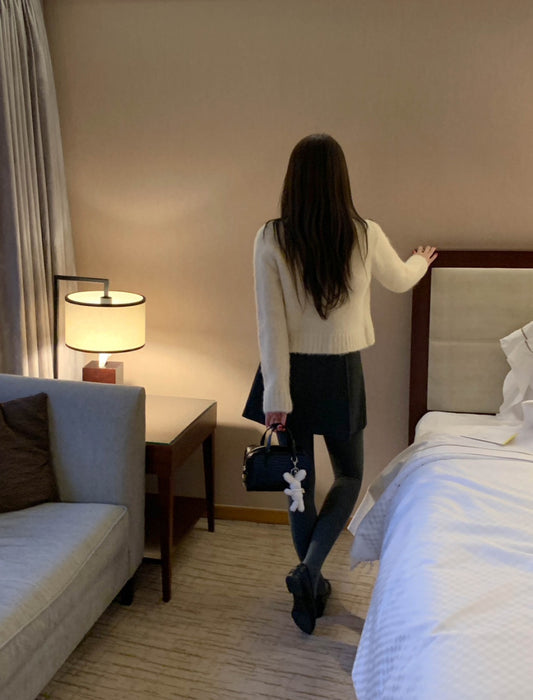 Alpaca Cardigan - 90% Alpaca