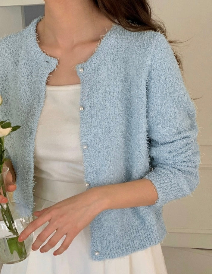 Hari Pearl Button Cardigan