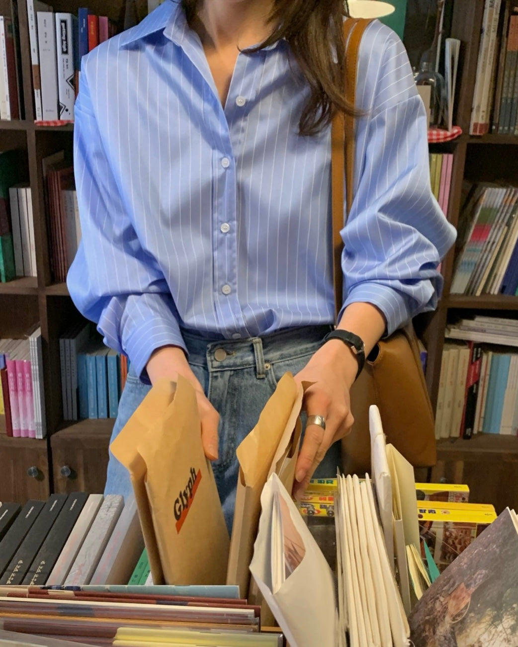 Wrinkle-Free Striped Shirt