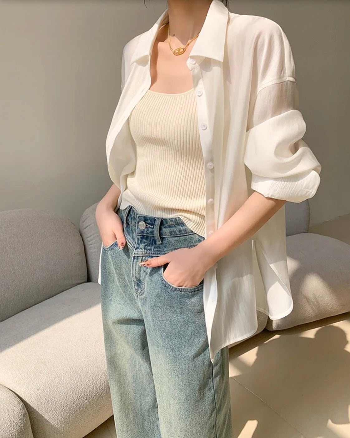 Glow Shirt Two-Piece Set