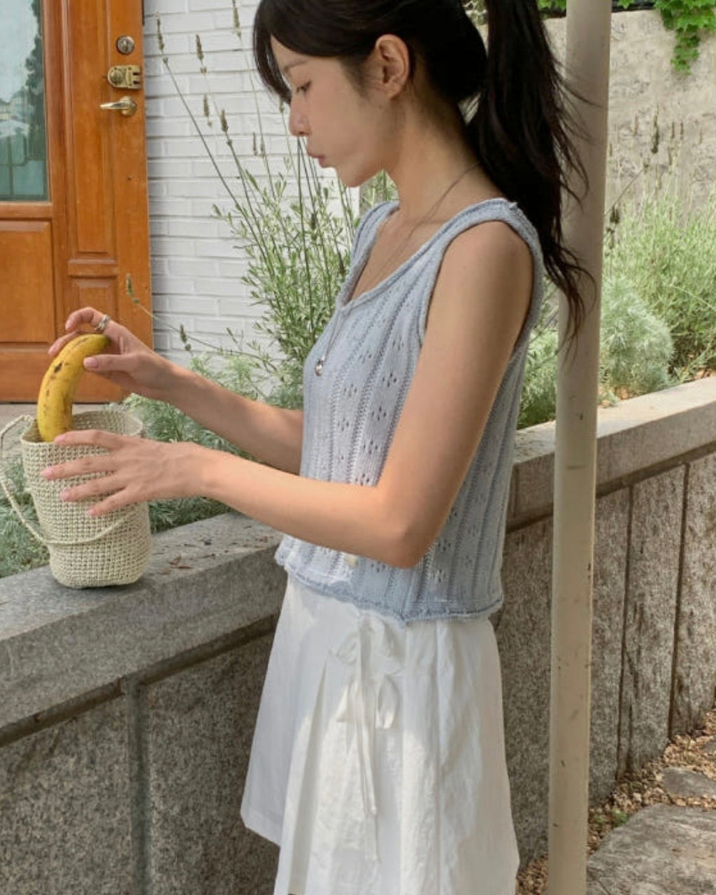 Lychee Knitted Sleeveless