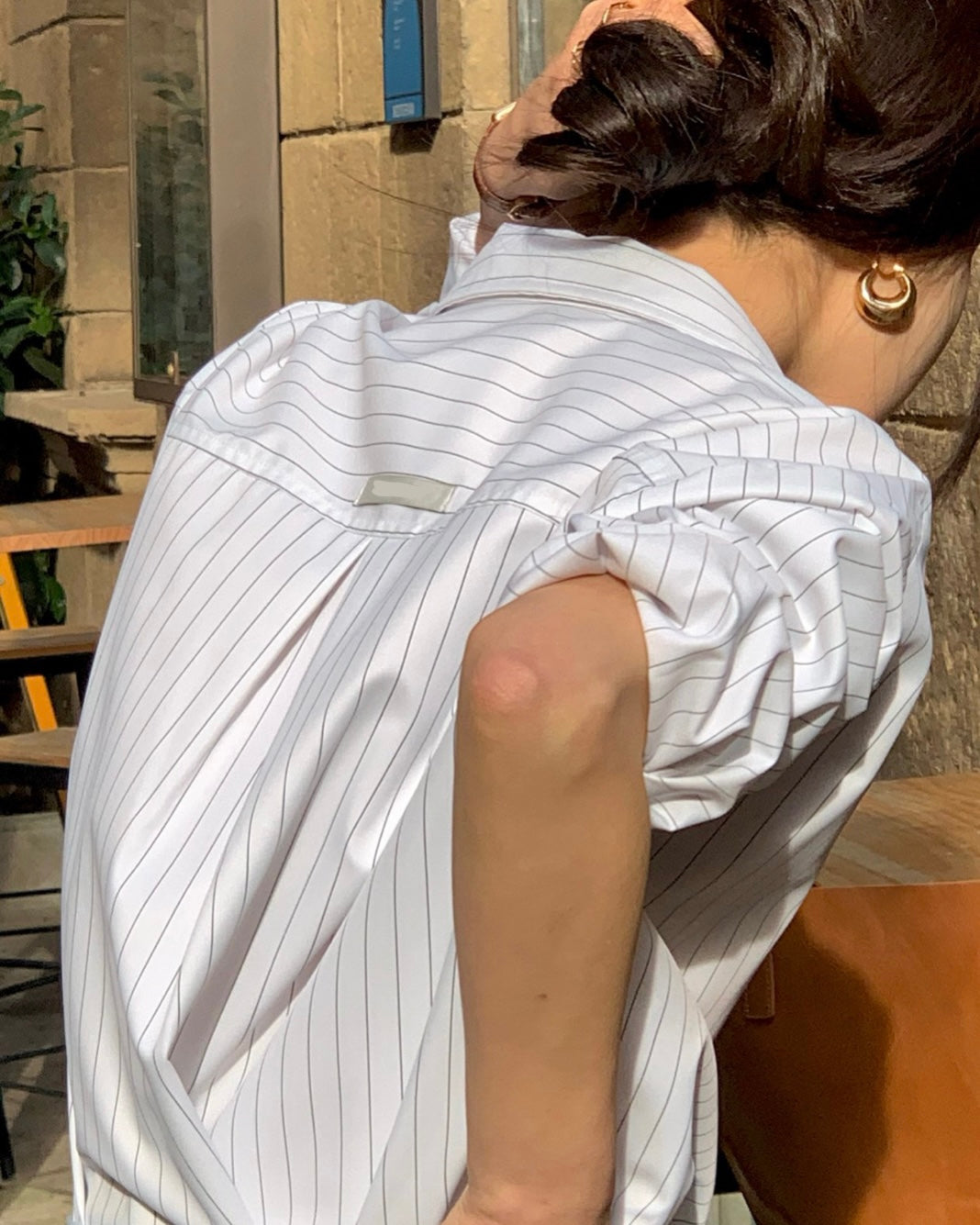 Wrinkle-Free Striped Shirt