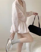 [ Sale Excluded ] Nylon Pumpkin Two-Piece Set