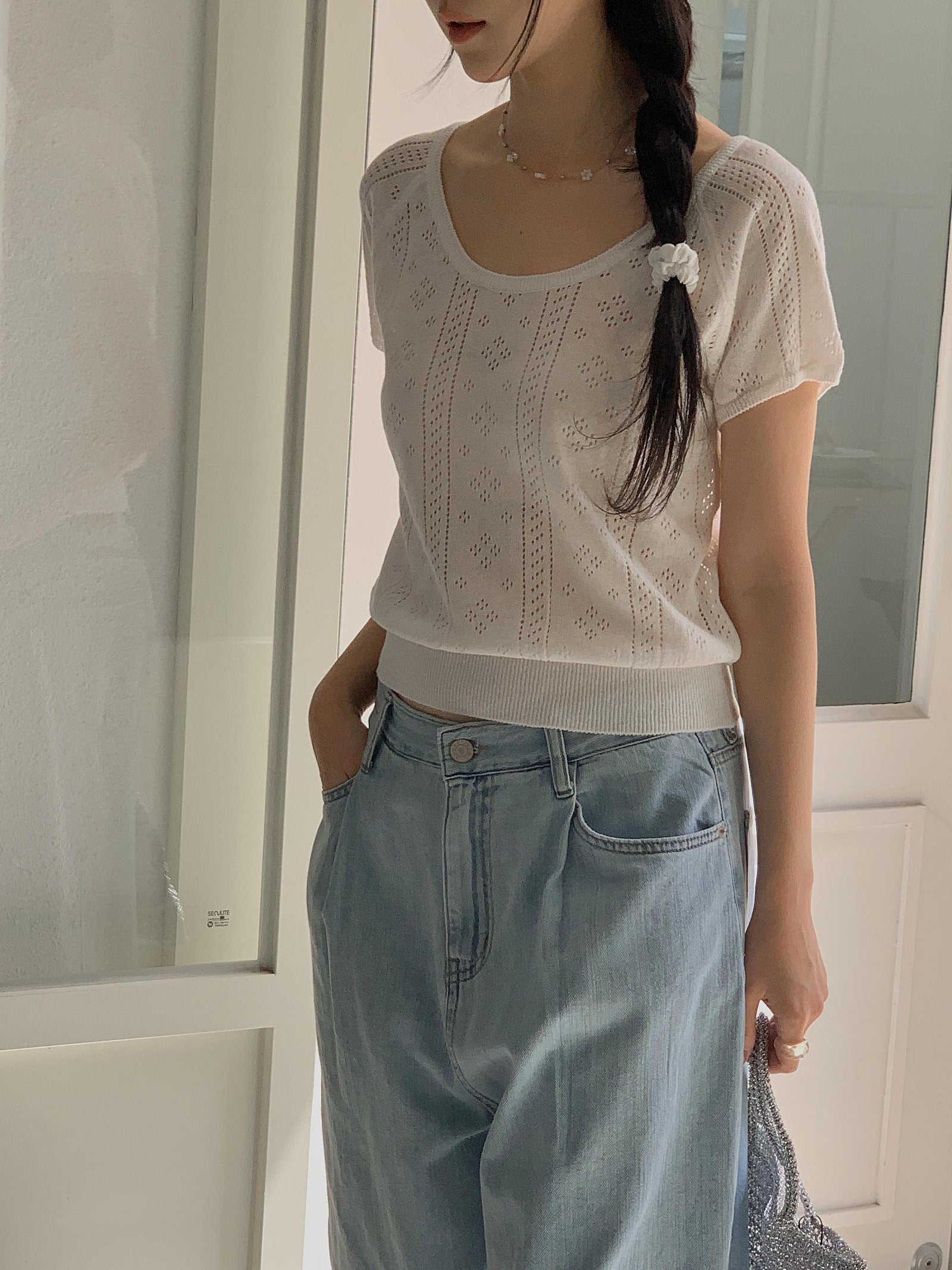 Soda Scoop-Neck Knit