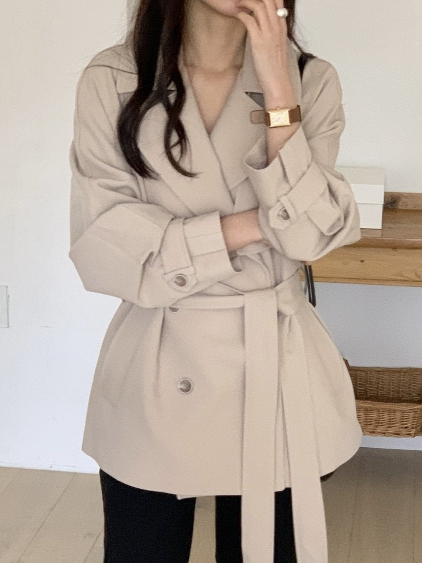 Lyn Half Trench Coat