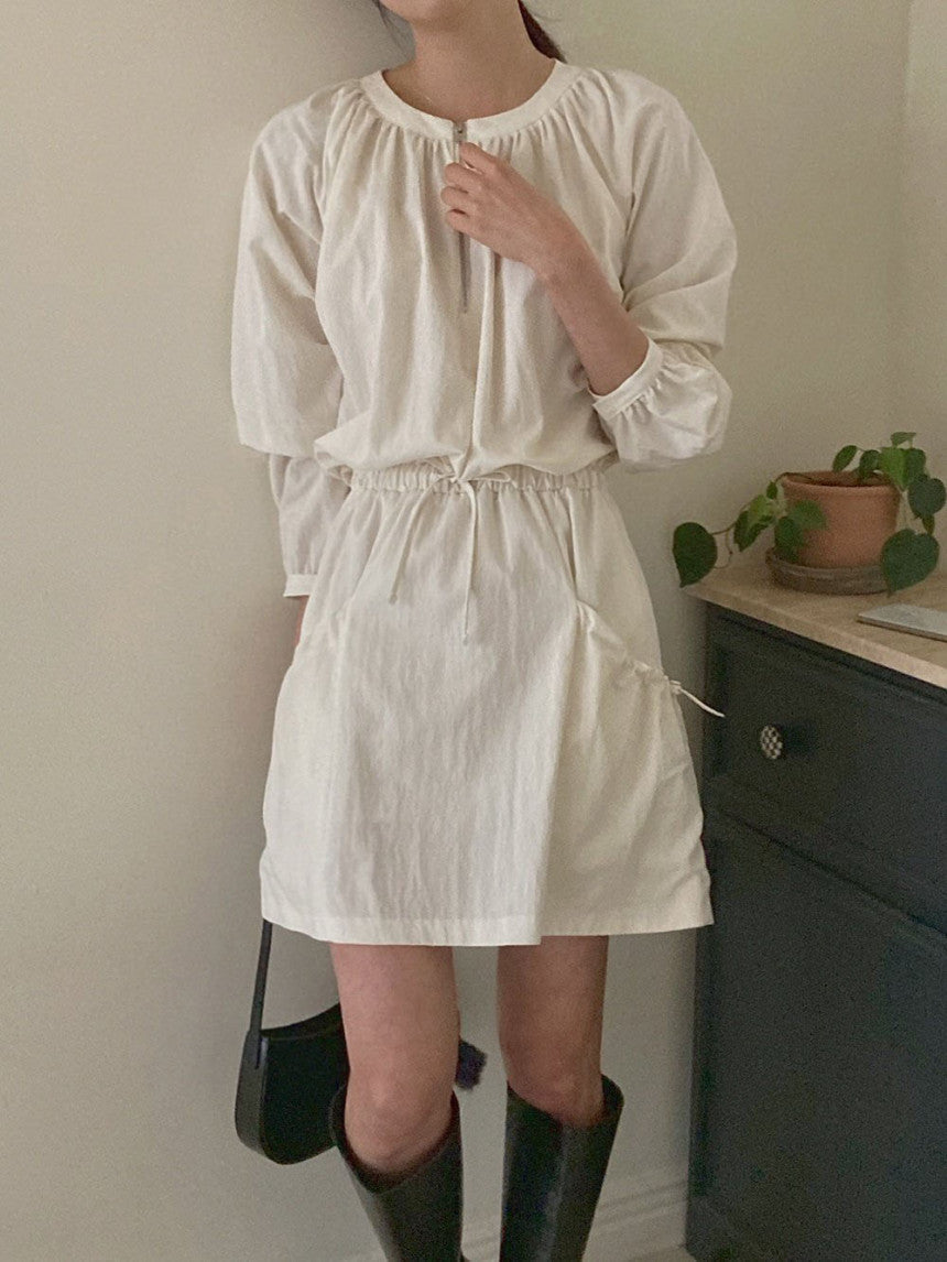 [ Pre-order ] Mine Cargo String Dress