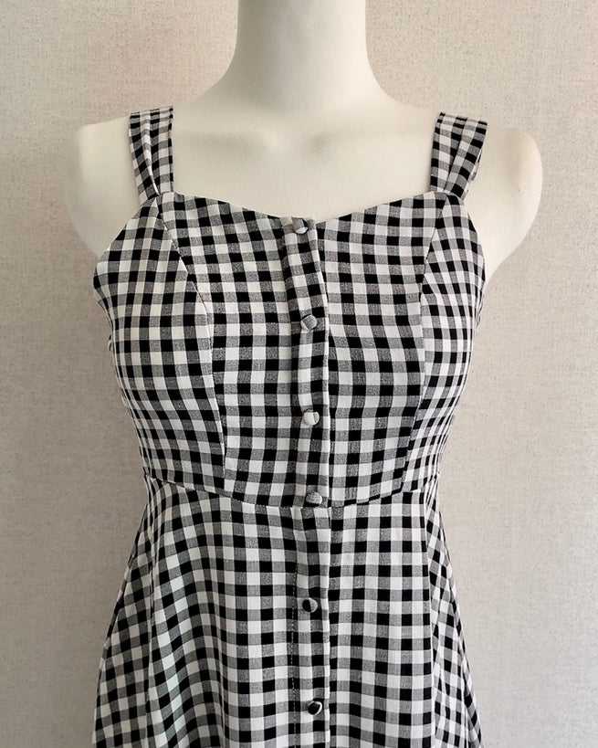 Dali Check Dress