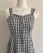 Dali Check Dress