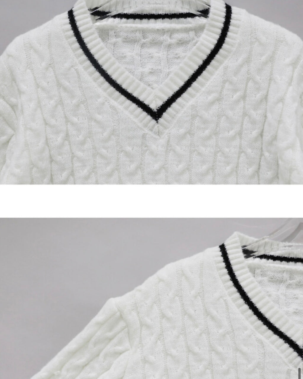 Vly Knit Two-Piece