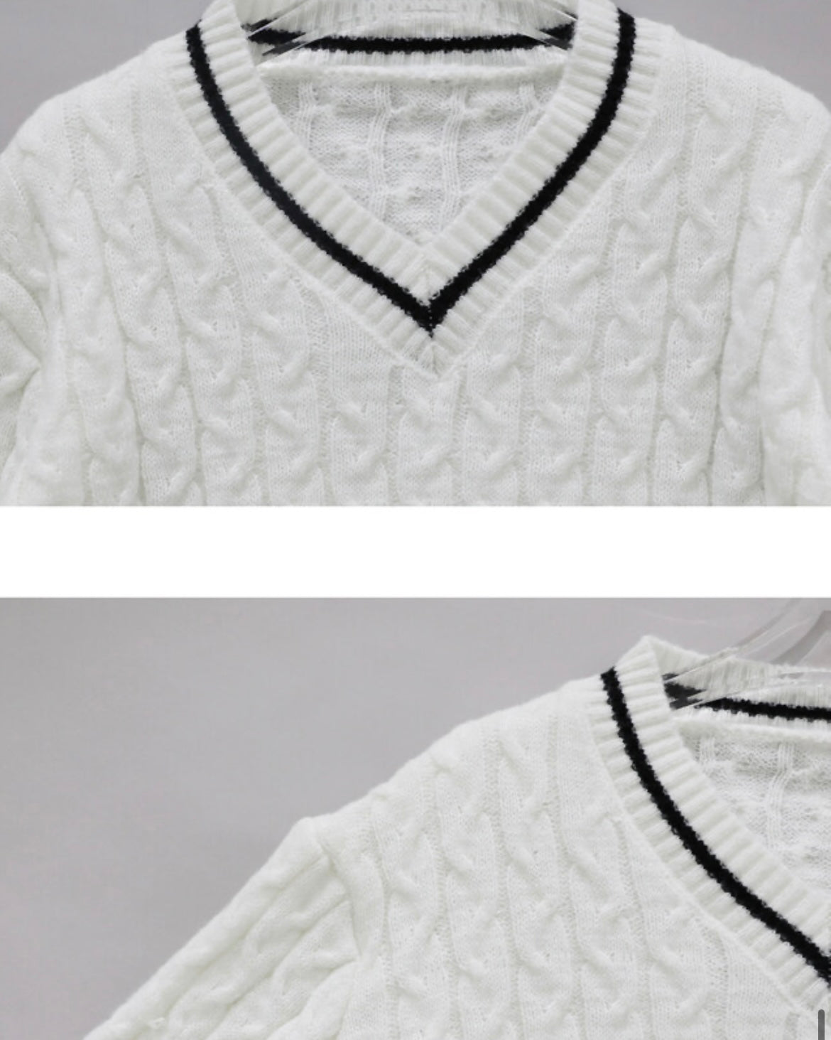 Vly Knit Two-Piece