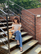 [ S,M ] Summer Straight Jeans