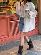Premium Iena Half Trench Coat