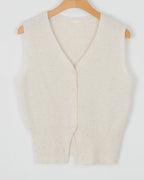 Linen Knitted Vest