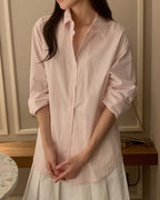 Over Striped Shirt