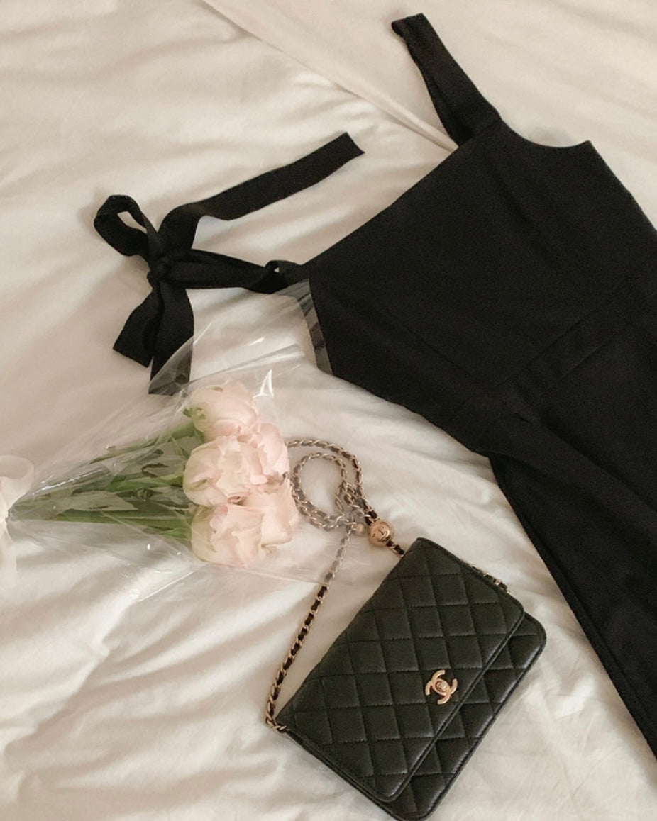 One Ribbon Long Dress