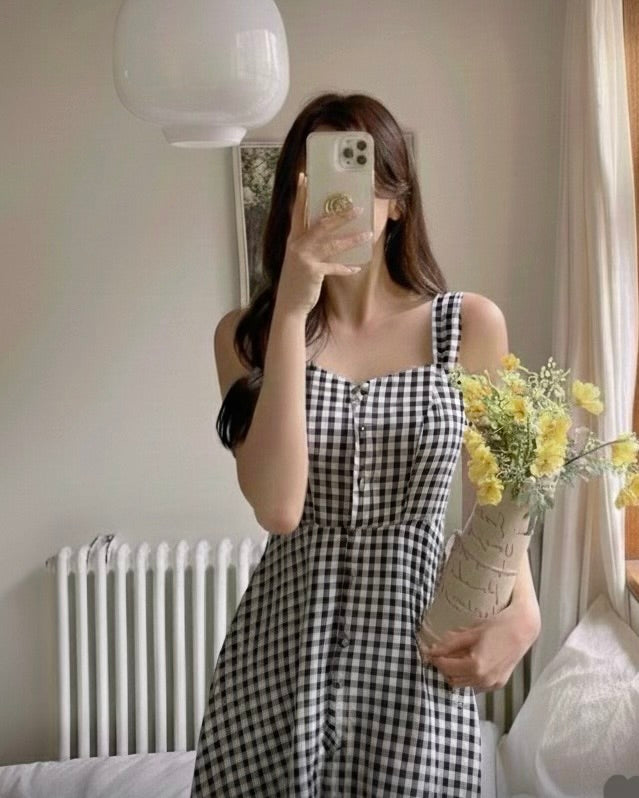 Dali Check Dress