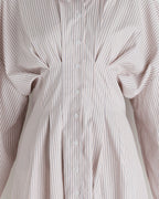 [ Pre-order ] Back Strap Shirt Mini Dress