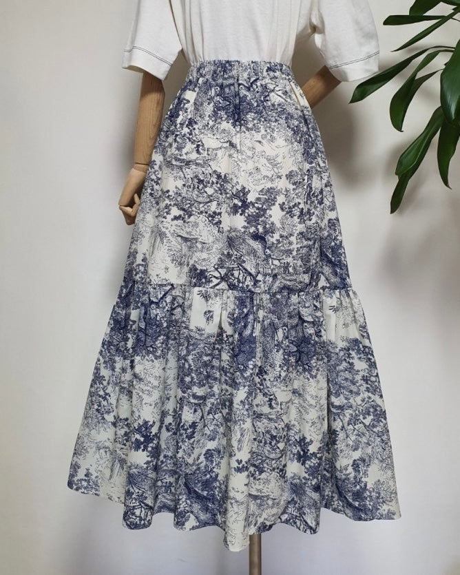 Sketch Long Skirt