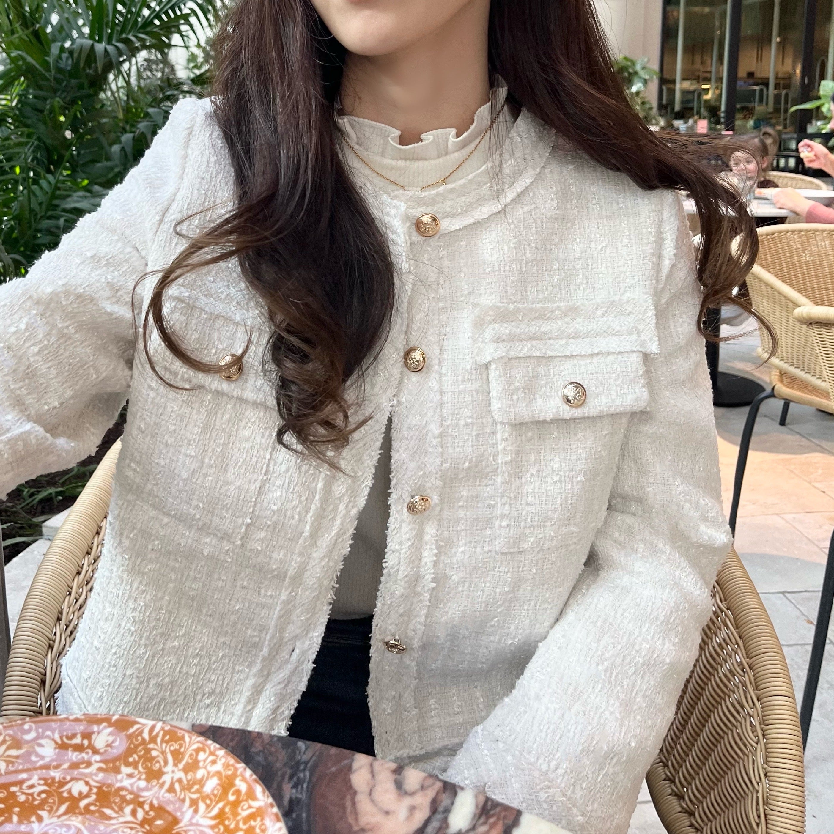 Peony Tweed Jacket