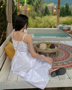 Pleats Sleeveless Dress