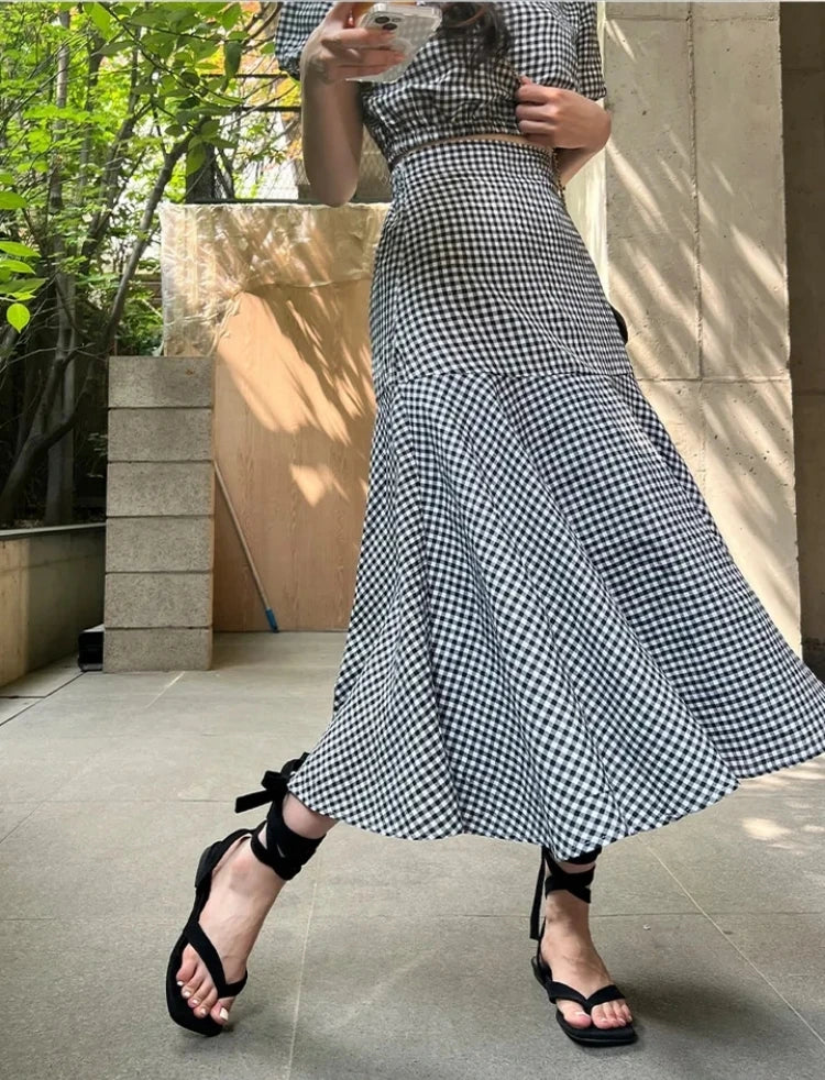Check Two-Piece