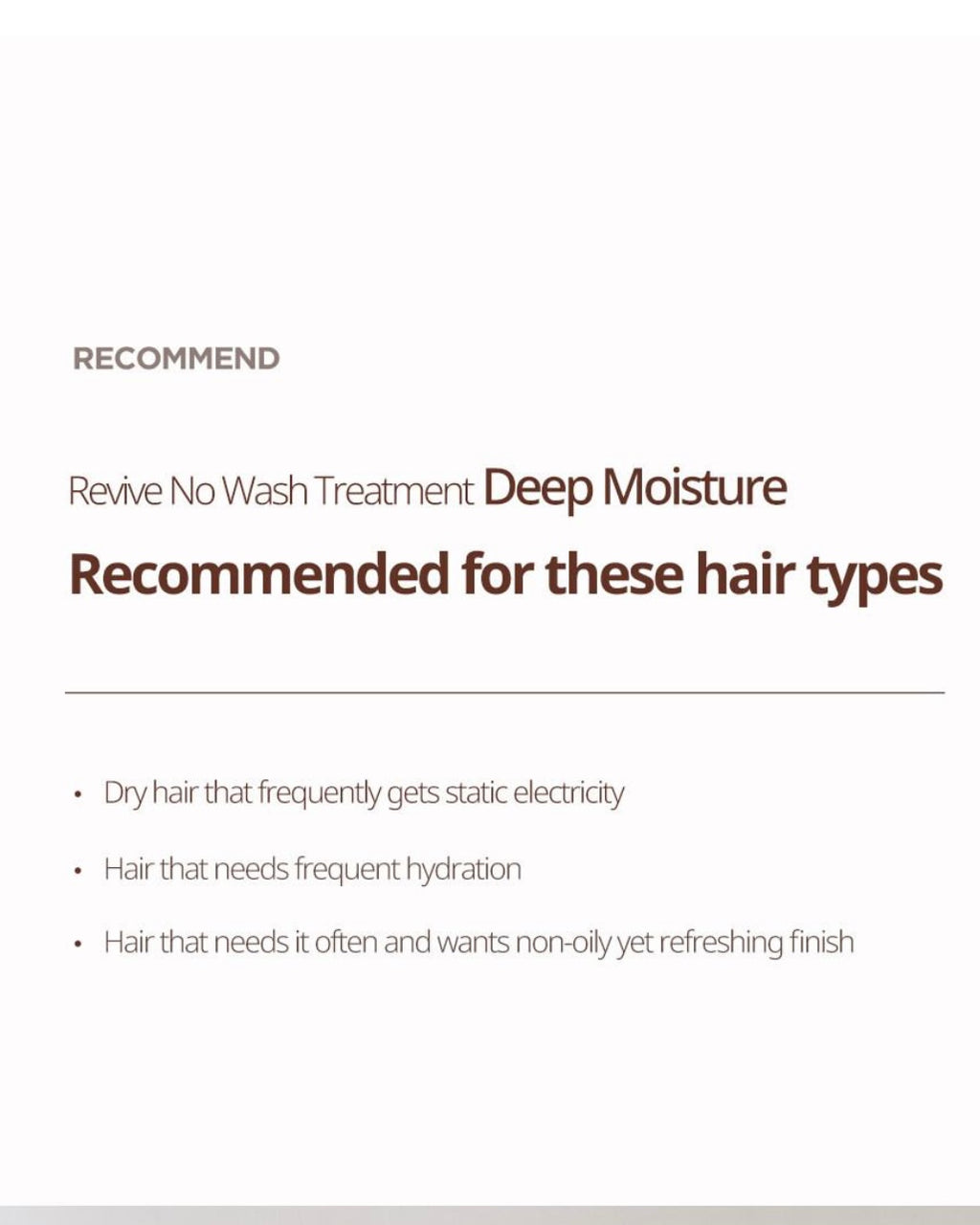 [ Healingbird ] Revive No Wash Treatment Deep Moisture 200mL Set (+Damage Repair 32mL)