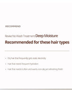[ Healingbird ] Revive No Wash Treatment Deep Moisture 200mL Set (+Damage Repair 32mL)
