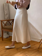 [S,M] Jian Satin Skirt