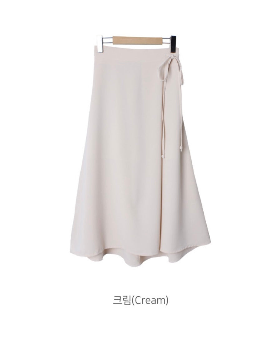 Mimi Ribbon Banding Skirt