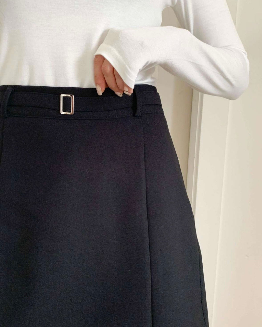 Shew Belt Mini Skirt