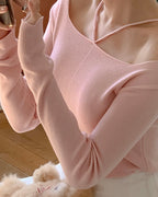 Serene Strap Ribbed Knit Top