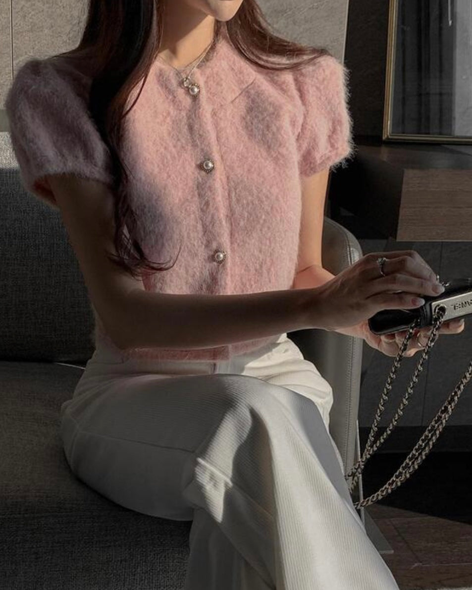 Snow Fur Blouse