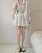 [ Sale Excluded ] Nylon Pumpkin Two-Piece Set