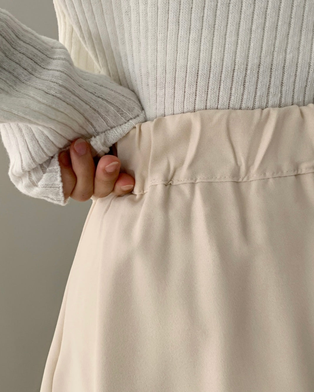 Mimi Ribbon Banding Skirt