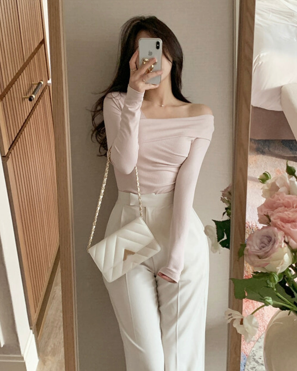 Isla Unbalanced Ribbed Knit