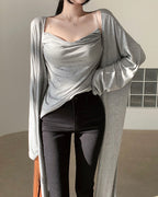 Luda Cardigan Set