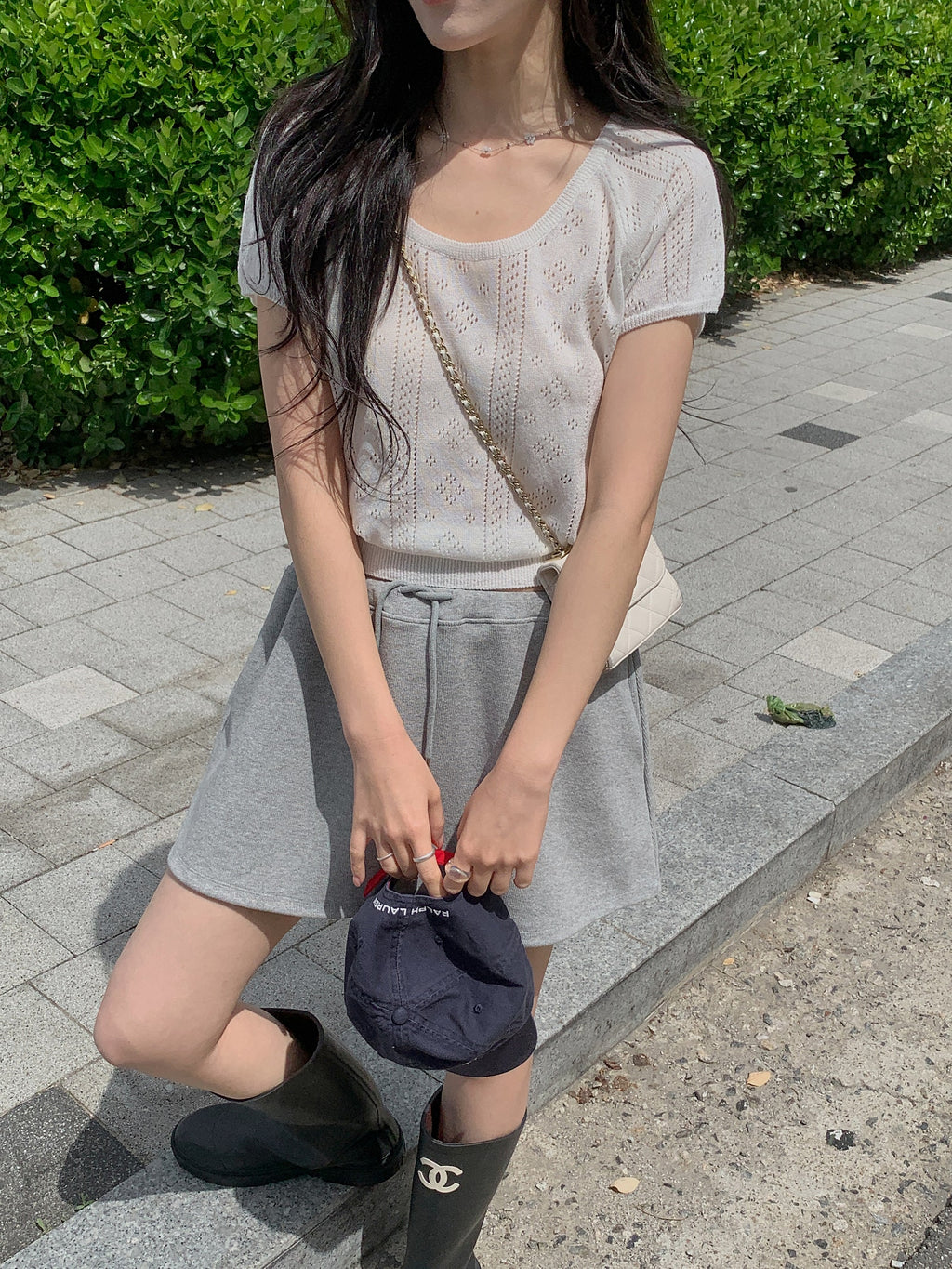 Soda Scoop-Neck Knit